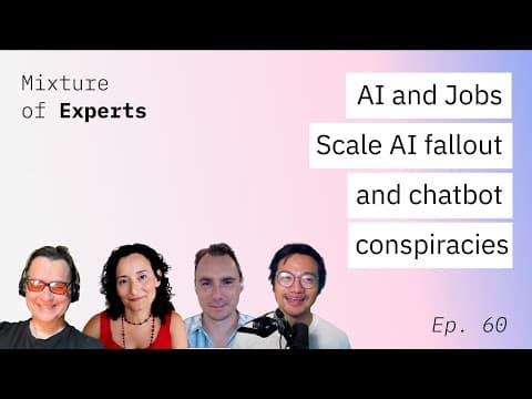 Impact of AI on jobs, Scale AI fallout and chatbot conspiracies thumbnail
