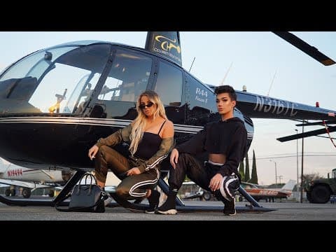 GET READY WITH US IN OUR HELICOPTER (ft. Tana Mongeau) thumbnail