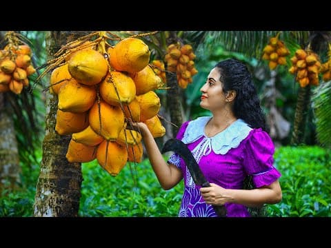 King Coconut Wine Magic! 🍷 Rich Cake, Smoothie & Curry Recipes from My Sri Lankan Village Kitchen thumbnail