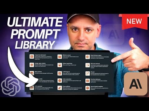 How to Use Claude's Prompt Library for Work thumbnail