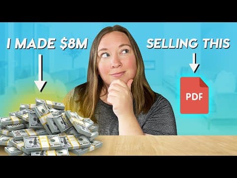 This One Strategy Brought me $8M in Digital Product Sales thumbnail