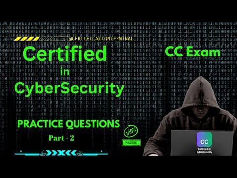 2. Master Certified in CyberSecurity Exam: [CC Exam] Top Practice Questions thumbnail