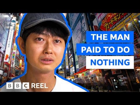The Japanese man who gets paid to 'do nothing' | BBC Global thumbnail