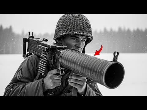 When This Gunner Stopped the German Army — They Sent a Tiger Tank After Him thumbnail