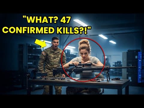 The General Walked by Her .50 Cal M82 Rifle — Until a Sniper Unit Pin Stopped Him Cold thumbnail