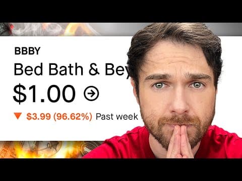 It's Over: Bed Bath & Beyond Stock Explained thumbnail