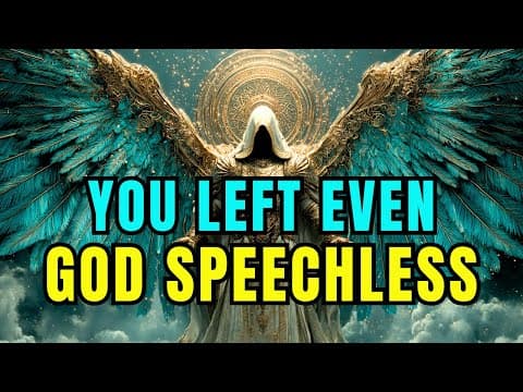 Chosen One: Your Attitude Left God SPEECHLESS - Even Michael Was Stunned! 😨💥 thumbnail