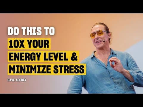 6 Biohacks To Boost Energy Levels, Lose Fat, And Prevent Disease |@DaveAspreyBPR thumbnail