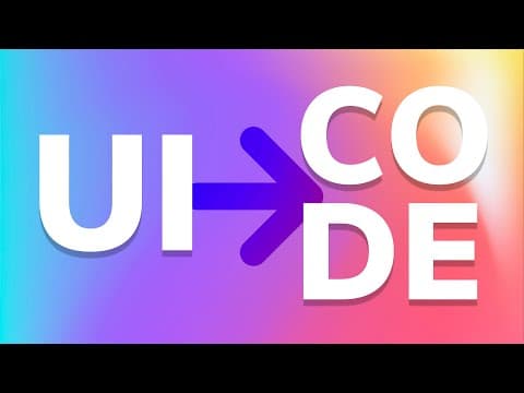 Best Tools to Convert UI to Code Instantly! | Design Essentials thumbnail