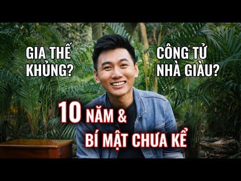 10 năm & BÍ MẬT CHƯA KỂ. Gia thế khủng, đạt WeChoice Awards? Khoai Lang Thang thumbnail