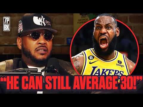 Carmelo On LeBron’s Scoring Record & How Much NBA Stars REALLY Care About Stats thumbnail