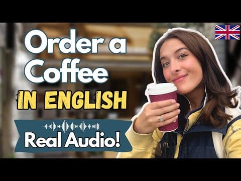 How to Order a Coffee in English! (Come to 5 Coffee Shops With Me!) thumbnail