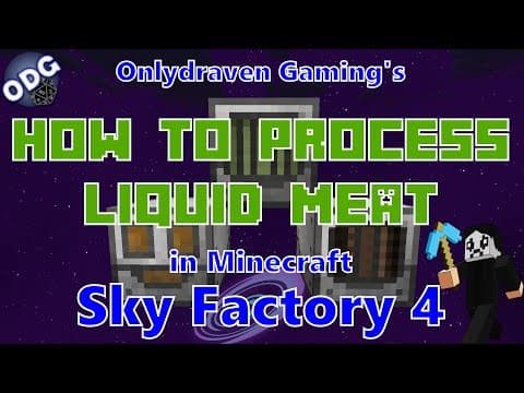 How to Use the Fluid Sieving Machine in Minecraft Sky Factory 4 thumbnail