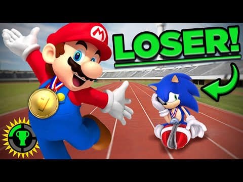 Game Theory: How Mario BEATS Sonic at The Olympics! thumbnail