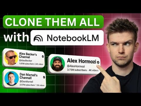 Clone ANY YouTube Channel With AI (NotebookLM Hack) thumbnail