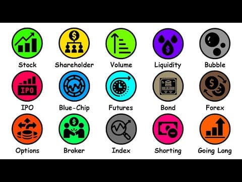 Every Stock Market Term Explained in 13 Minutes thumbnail