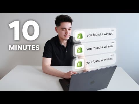 how i find winning products by thinking backwards. thumbnail