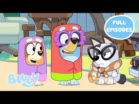 Bluey Season 3 New Full Episodes 💙🧡 | Featuring Granny Mobile, Faceytalk and more! | Bluey thumbnail