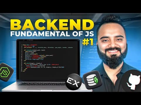 Master JavaScript Essentials for Backend Development | Part 1 thumbnail