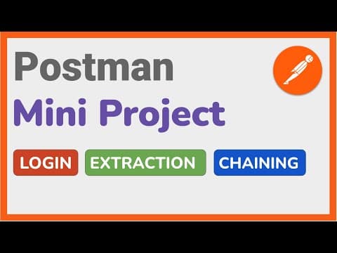 Postman Mini-Project: Master Token-based Auth (OAuth 2.0/Bearer) for API Testing 🔥 thumbnail
