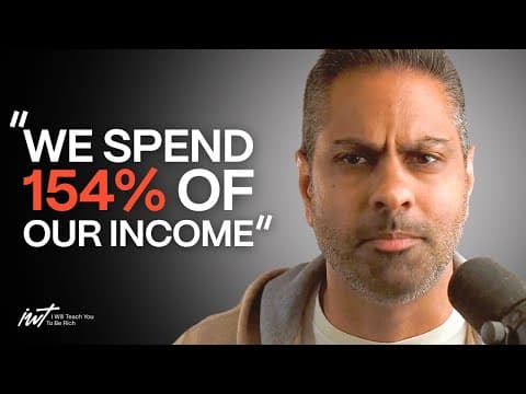 “We spend 154% of our income & refuse to change” thumbnail