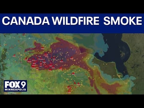Meteorologist explains why there is constantly wildfire smoke coming from Canada thumbnail