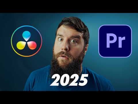 DaVinci Resolve VS Premiere Pro In 2025 - BRUTALLY Honest Comparison thumbnail