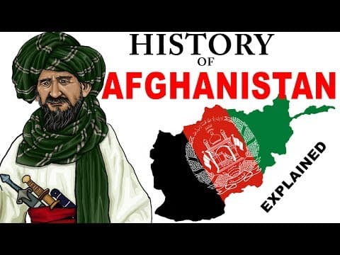 The history of Afghanistan summarized thumbnail
