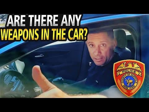 POLICE SGT. CONSENTS TO SEARCH!!! (LOL) 1ST AMENDMENT AUDIT FAIL! thumbnail