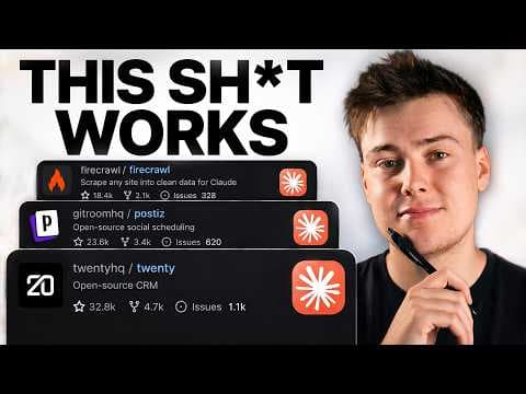 How to make money with Claude using free GitHub repos thumbnail