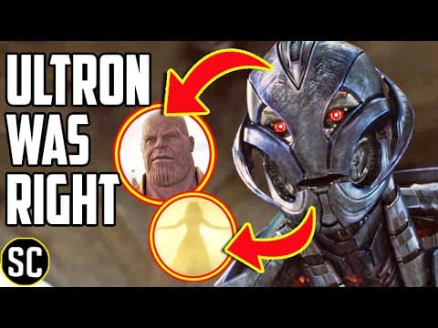 AVENGERS: Why Ultron Was Right (And Knew About The Scarlet Witch!) thumbnail