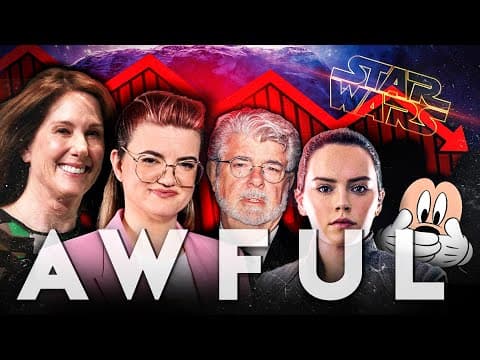 How Disney Destroyed Star Wars | Video Essay thumbnail