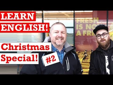Learn English from Native English Speakers: Christmas! | English Video with Subtitles thumbnail