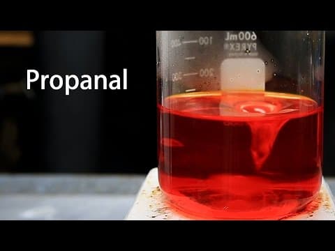 How to make Propanal (propionaldehyde) thumbnail