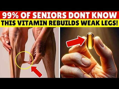 Top 7 Vitamins to Strengthen Your Legs! Prevent Leg Cramps in Seniors thumbnail