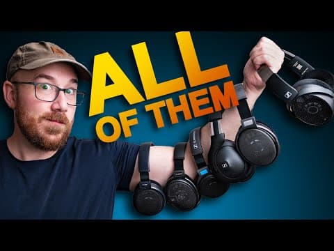 Sennheiser HD 600 series tier list and comparison thumbnail