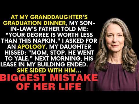 How a grandmother ends a lease after a graduation insult thumbnail