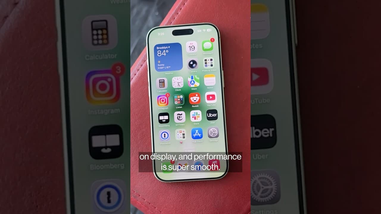YouTube video player