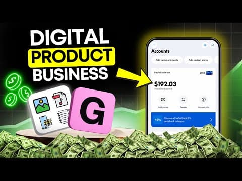 How I Made My First $50 Selling a Digital Product (Step-by-Step Tutorial for Beginners 2025) thumbnail