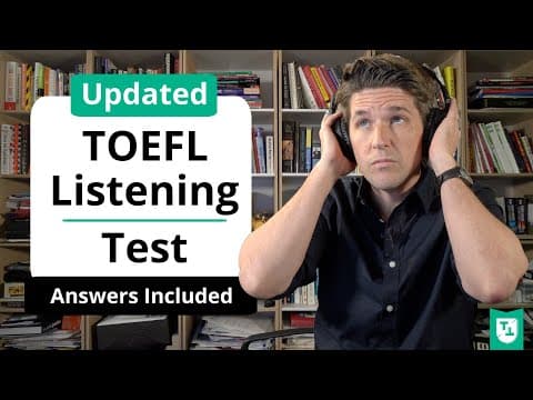 TOEFL Listening Practice Test With Answers thumbnail