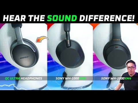 Bose QC Ultra vs Sony WH-1000XM5: Which Is Better for You? thumbnail