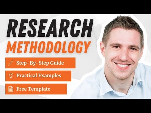Research Methodology 101: Simple Explainer With Examples (+ FREE Template) thumbnail