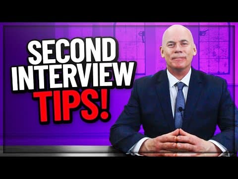 SECOND INTERVIEW TIPS! (2nd Interview Questions you MUST PREPARE FOR!) thumbnail