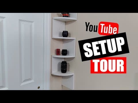 What Does a YouTuber's Studio Setup Look Like? thumbnail