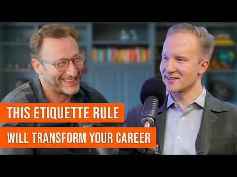 The Business Case for Good Manners with etiquette coach William Hanson | A Bit of Optimism Podcast thumbnail