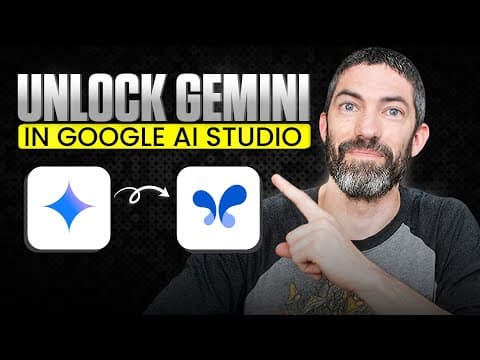 Unlock Gemini’s Powers in Google AI Studio (Full Guide) thumbnail
