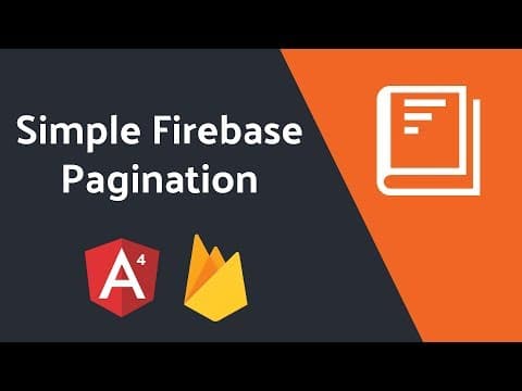 Simple Pagination with Firebase and Angular 4 thumbnail