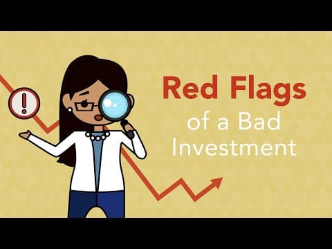 What Are the Signs of a Bad Investment to Avoid? thumbnail