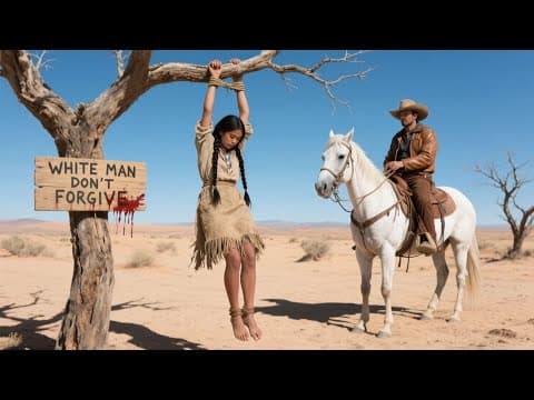 Lonely Rancher Found a Young Apache Girl Hanging on a Tree with a Sign "White Man Don't Forgive"... thumbnail