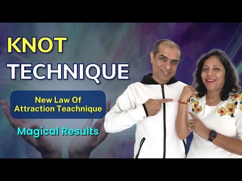Knot  Technique 🪢 || New Law Of Attraction Technique - Mitesh Khatri thumbnail